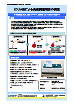 ECLIA法による免疫関連項目の測定