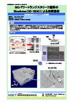 SiCパワートランジスタリーク箇所の Slice&amp;view（3D-SEM）による故障解析