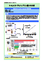 5-ALA（5-アミノレブリン酸）の分析
