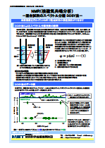 NMR（核磁気共鳴分析）－混合試料のスペクトル分離 DOSY法－