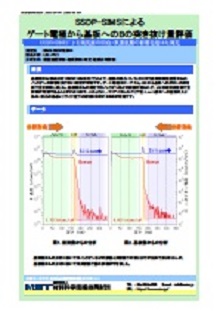 SSDP-SIMSによるゲート電極から基板へのBの突き抜け量評価