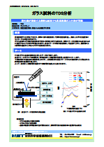 ガラス試料のTDS分析