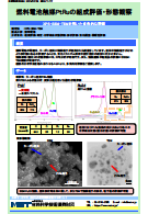 燃料電池触媒PtRuの組成評価・形態観察