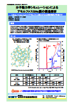 分子動力学シミュレーションによるアモルファスSiNx膜の構造解析
