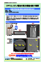 リチウムイオン電池の高分解能X線CT観察