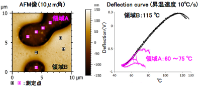 PDMSのAFMによる動的粘弾性評価 【AFM-DMA】