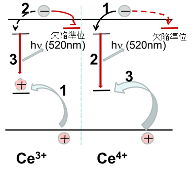 1 Mg2+ζźäˤüʥͥ륮̤ȯٽ̤Gd3+4f4f̤ͳĹ̿ʬ㸺û̿ʬCe3+5d-4fܤȯ¥ʤ븽ݤΥǥ롣
